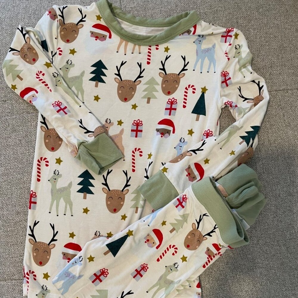 Emerson & Friends Bamboo Christmas PJ's